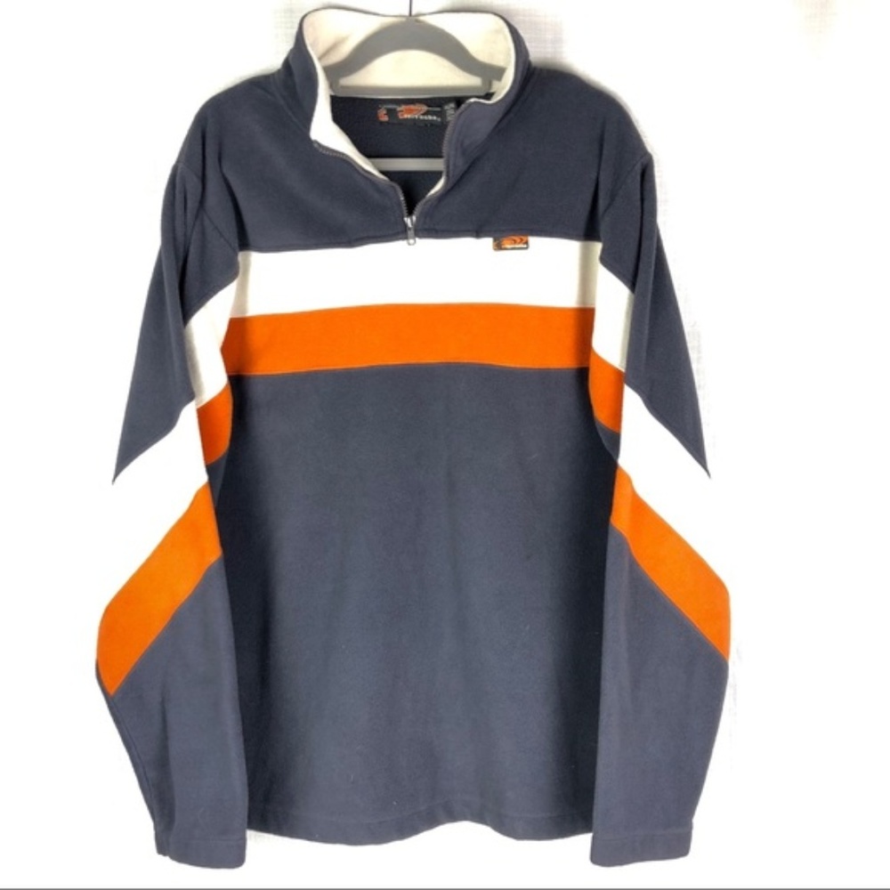 Ferruche Blue Gray Long sleeve fleece size XL